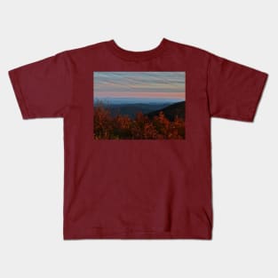 Hazy Mountains Kids T-Shirt